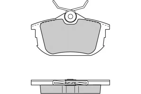 Kit de plaquettes de frein, frein à disque E.T.F. 12-0742