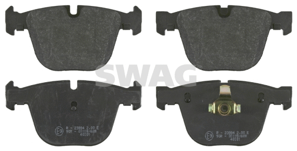 Kit de plaquettes de frein, frein à disque SWAG 20 91 6467