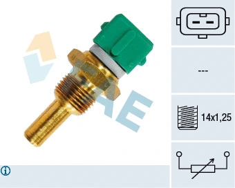 Sonde, température du liquide de refroidissement FAE 33190