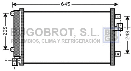 Condenseur, climatisation BUGOBROT 62-FT5328
