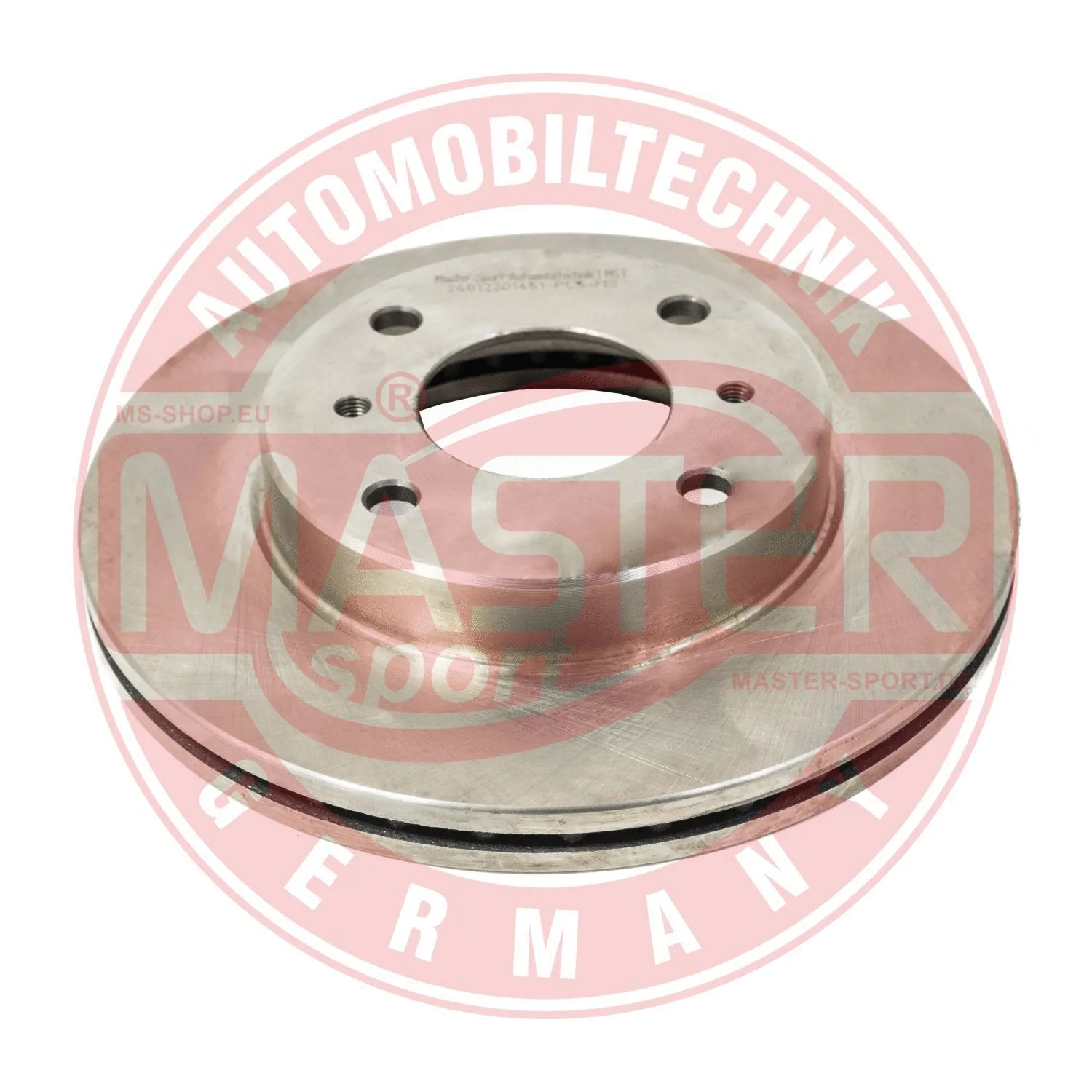 Disque de frein MASTER-SPORT GERMANY 24012201461-PCS-MS