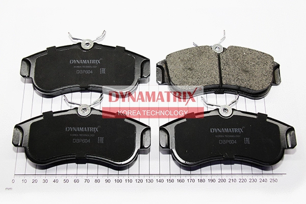 Kit de plaquettes de frein, frein à disque DYNAMATRIX DBP604