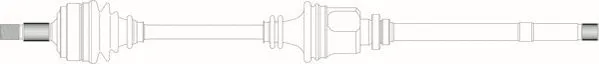 Arbre de transmission GENERAL RICAMBI PE3059