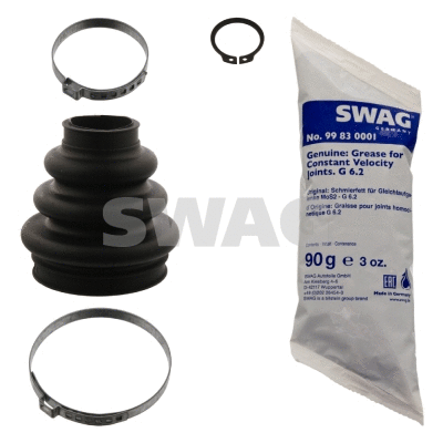 Jeu de joints-soufflets, arbre de commande SWAG 20 93 7136