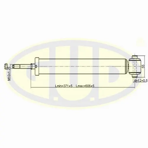 Amortisseur G.U.D. GSA348002
