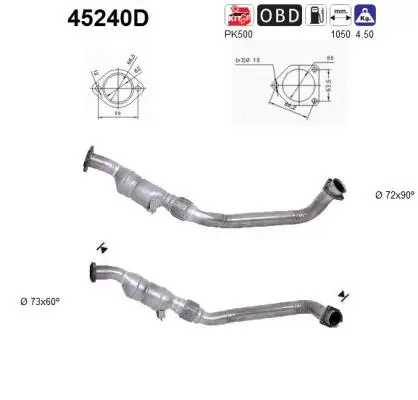 Catalyseur AS 45240D