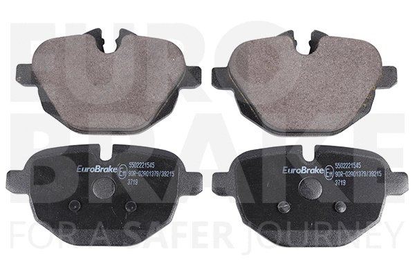 Kit de plaquettes de frein, frein à disque EUROBRAKE 5502221545