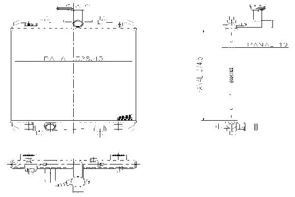 Radiateur, refroidissement du moteur ORDONEZ 1020788815
