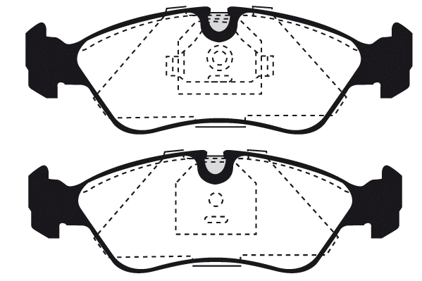Kit de plaquettes de frein, frein à disque Technika 01075