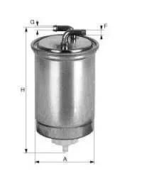 Filtre à carburant UNIFLUX FILTERS XN301