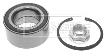 Kit de roulements de roue BORG & BECK BWK1088