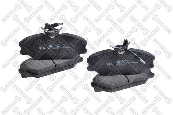 Kit de plaquettes de frein, frein à disque STELLOX 219 012-SX