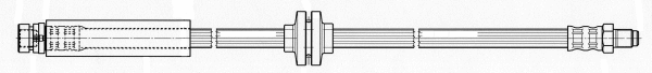Flexible de frein CEF 512317