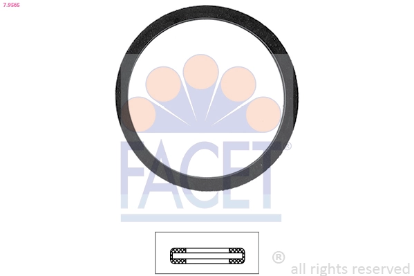 Joint, thermostat FACET 7.9565