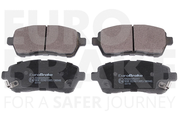 Kit de plaquettes de frein, frein à disque EUROBRAKE 5502225227