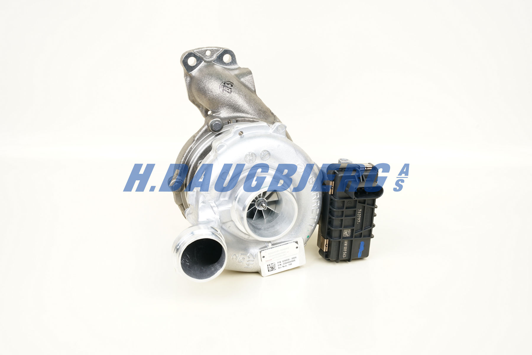 Turbocompresseur, suralimentation H. Daugbjerg 826830-5004S