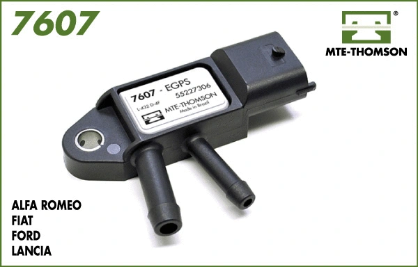 Capteur, pression des gaz échappement MTE-THOMSON 7607