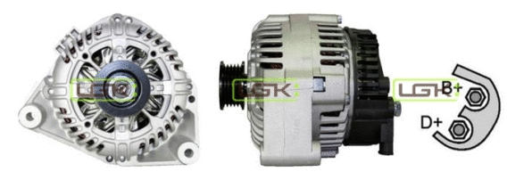 Alternateur LGK 441297