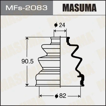Jeu de joints-soufflets, arbre de commande MASUMA MFs-2083