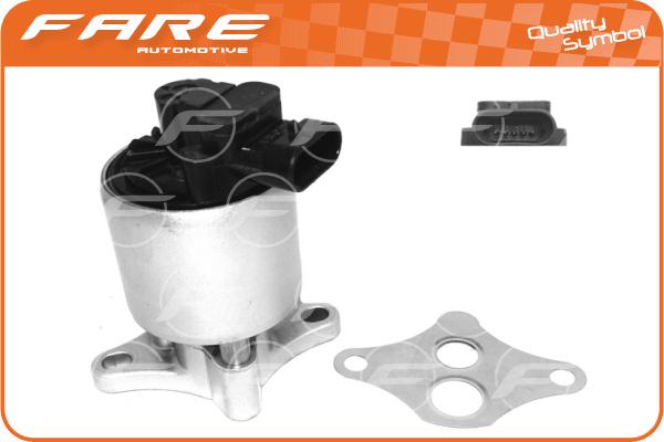 Vanne EGR, commande des gaz d'échappement FARE-RCH 27248