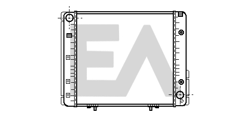 Radiateur, refroidissement du moteur EACLIMA 31R50110