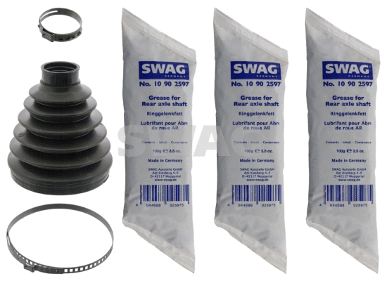 Jeu de joints-soufflets, arbre de commande SWAG 10 93 8819