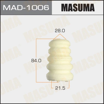 Butée élastique, suspension MASUMA MAD-1006