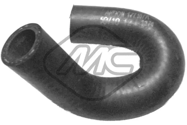 Durite de radiateur Metalcaucho 07994