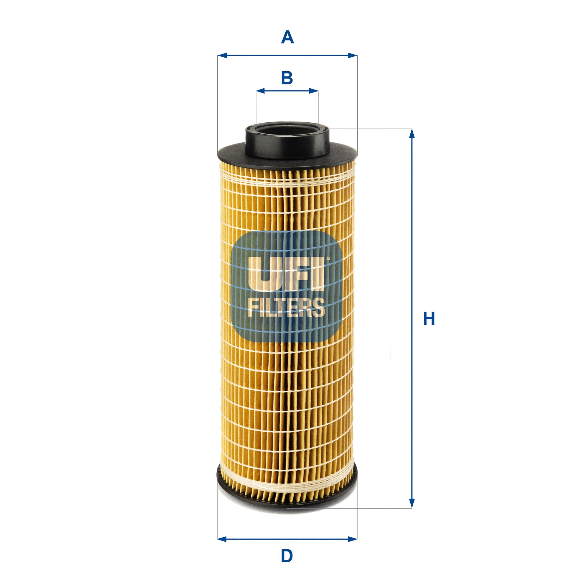 Filtre à huile UFI 25.044.00
