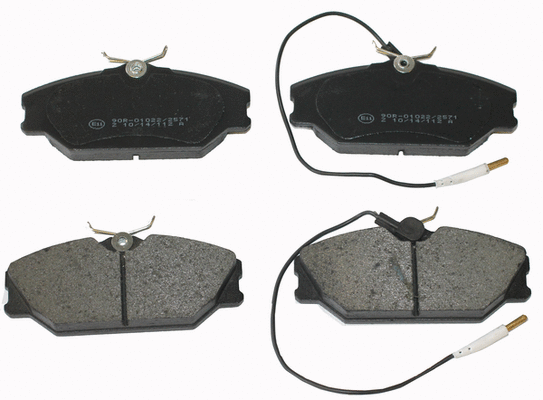 Kit de plaquettes de frein, frein à disque National NP2200