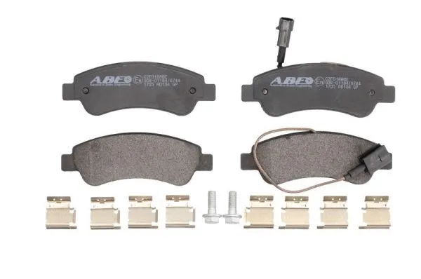 Kit de plaquettes de frein, frein à disque ABE C2F018ABE