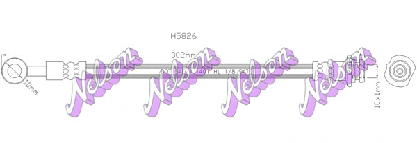 Flexible de frein BROVEX-NELSON H5826