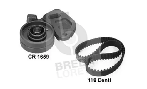 Kit de courroie crantée BREDA LORETT KCD0296
