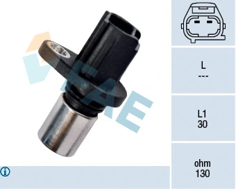 Capteur d'angle, vilebrequin FAE 79280