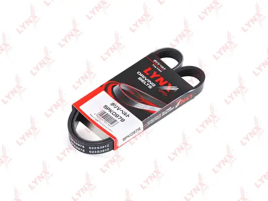 Courroie trapézoïdale à nervures LYNXAUTO 5PK0978