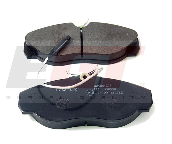 Kit de plaquettes de frein, frein à disque EGT 321551EGT