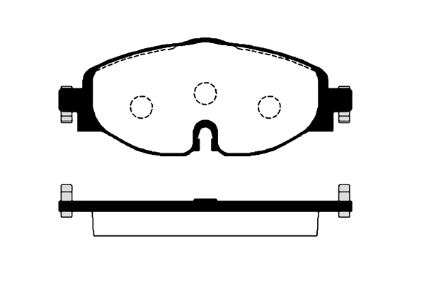 Kit de plaquettes de frein, frein à disque RAICAM RA.0993.1
