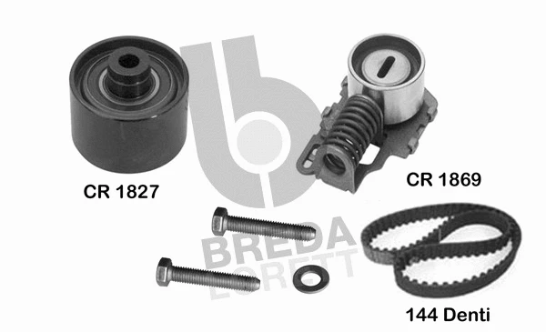 Kit de courroie crantée BREDA LORETT KCD0124