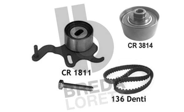 Kit de courroie crantée BREDA LORETT KCD0025