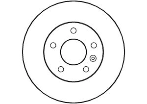 Disque de frein ABTEX BD827S