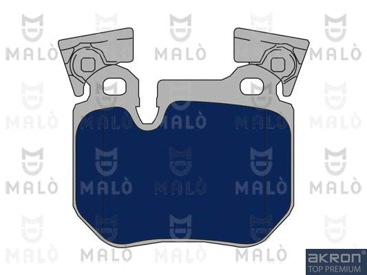 Kit de plaquettes de frein, frein à disque AKRON-MALÒ 1050887