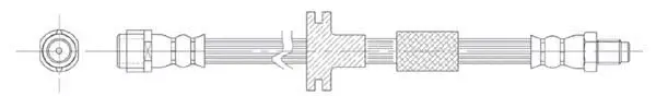 Flexible de frein Technika 45360