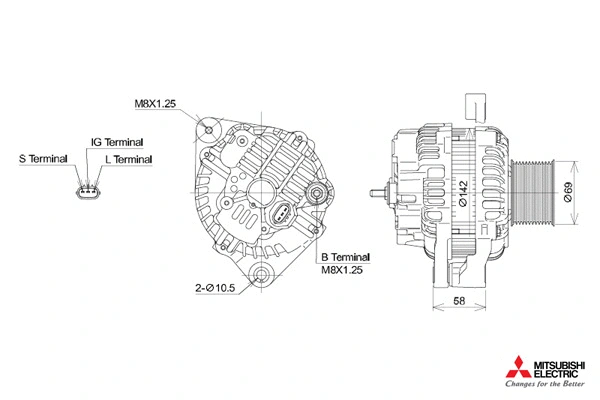 Alternateur KUTNAK AUTOMOTIVE 723522/M