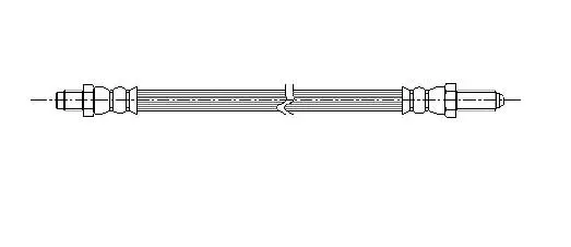 Flexible de frein Technika 49156