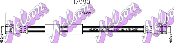 Flexible de frein KAWE H7993