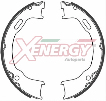 Jeu de mâchoires de frein AP XENERGY X50444