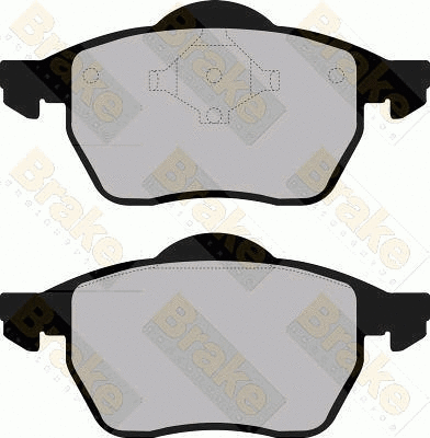 Kit de plaquettes de frein, frein à disque Brake ENGINEERING PA1110