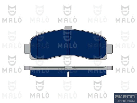 Kit de plaquettes de frein, frein à disque AKRON-MALÒ 1050358