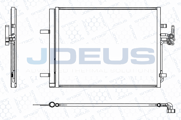Condenseur, climatisation JDEUS M-7120310