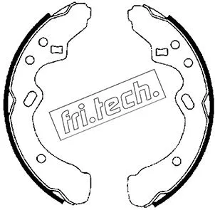 Jeu de mâchoires de frein fri.tech. 1049.131